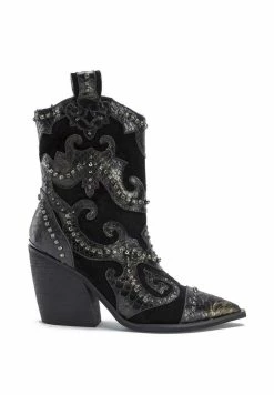 Alma en Pena PENSAMIENTO - Santiags Prix Malin bottines pointu femme