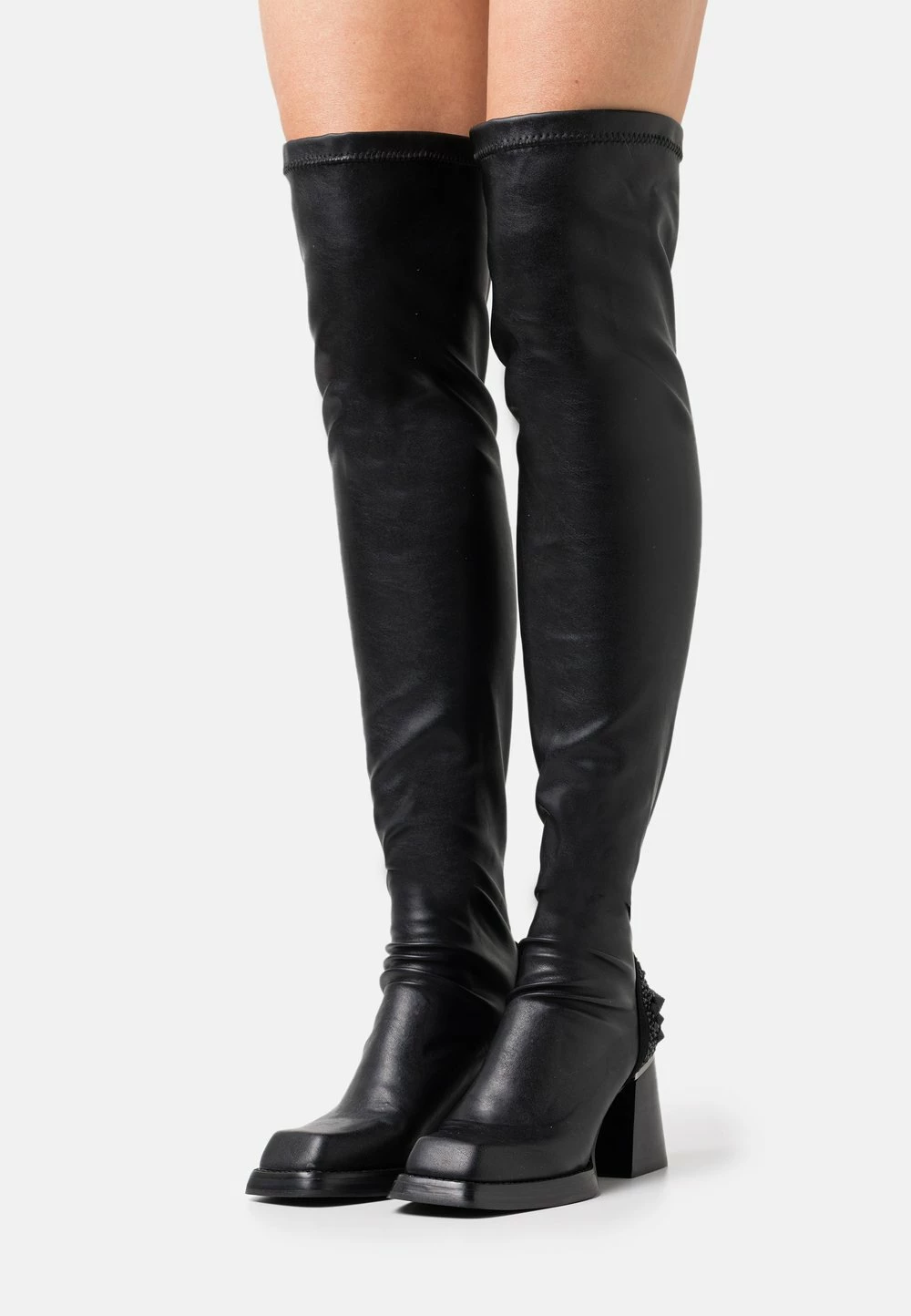 Soldes En Ligne Alma en Pena Bottes à plateau carré femme 3 Soldes En Ligne Alma en Pena Bottes à plateau carré femme