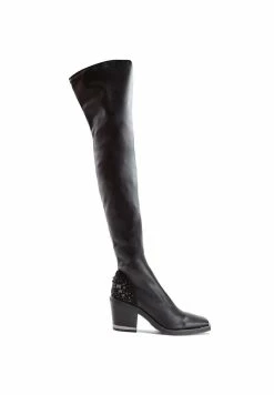 Alma en Pena Prix Discount Cuissardes bottes carré femme